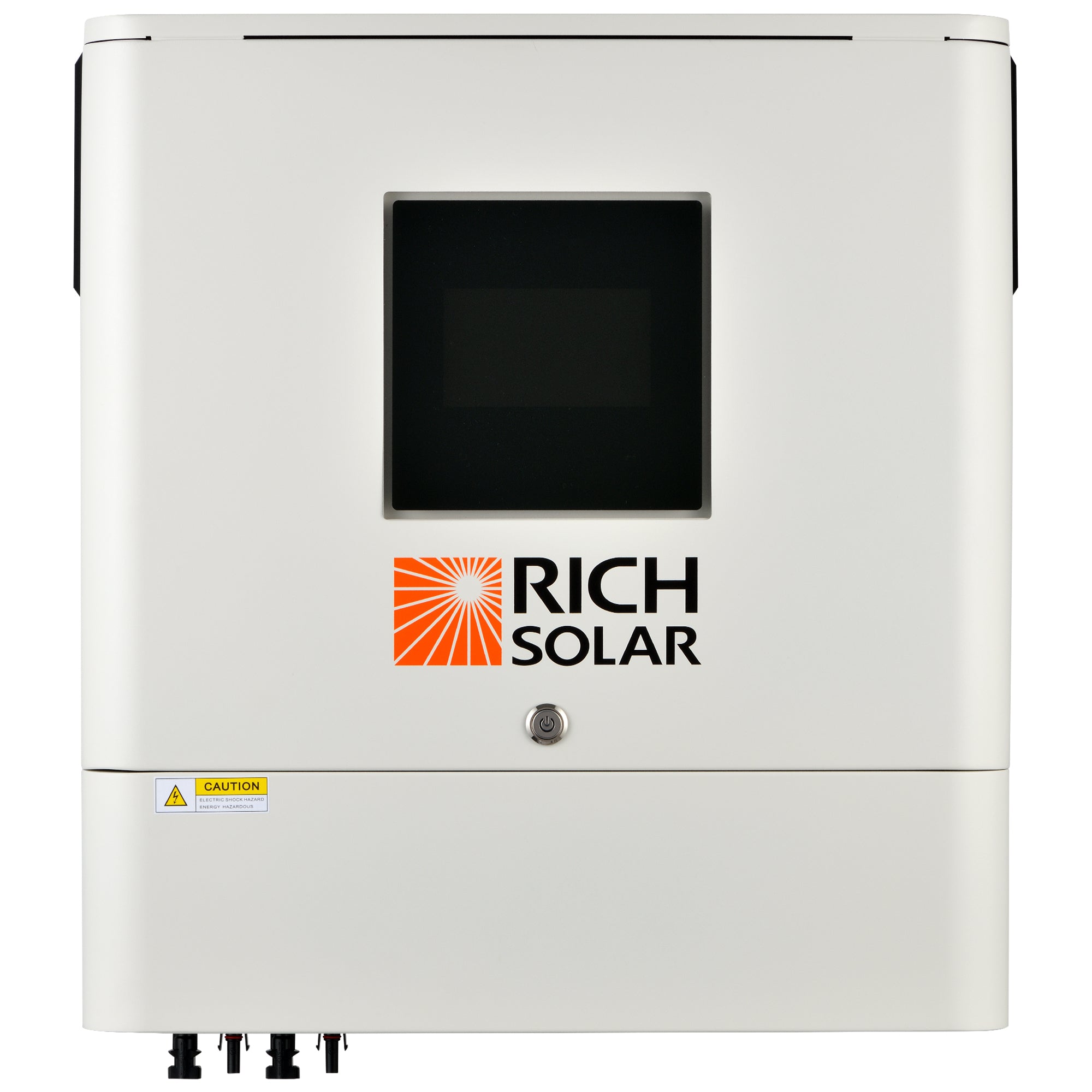 RICH SOLAR NOVA 6500S | 6500 Watt (6.5kW) 48 Volt Off-Grid Hybrid Solar Inverter | Huge LCD Touchscreen with Ambient Lights | UL Certified