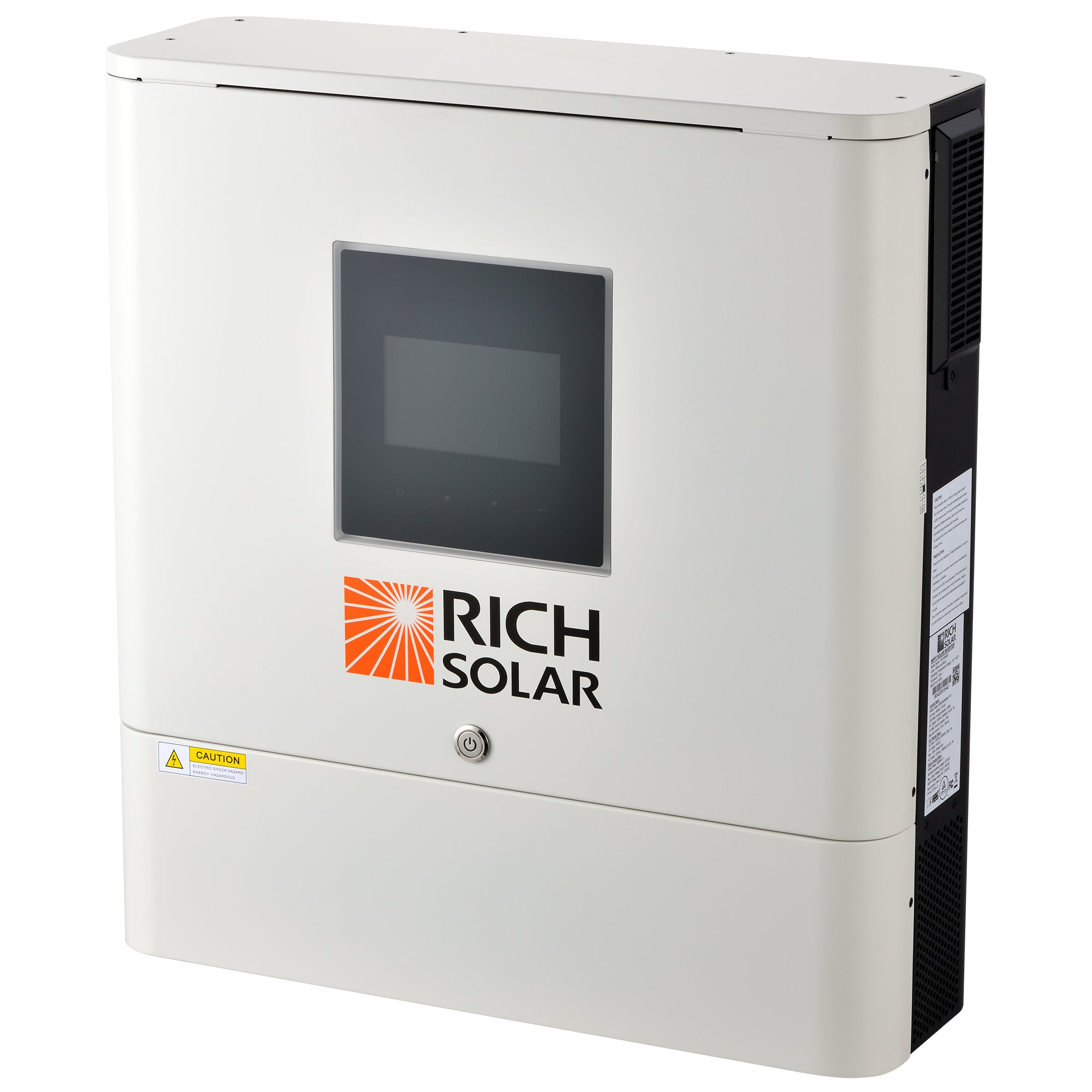 RICH SOLAR NOVA 6500S | 6500 Watt (6.5kW) 48 Volt Off-Grid Hybrid Solar Inverter | Huge LCD Touchscreen with Ambient Lights | UL Certified