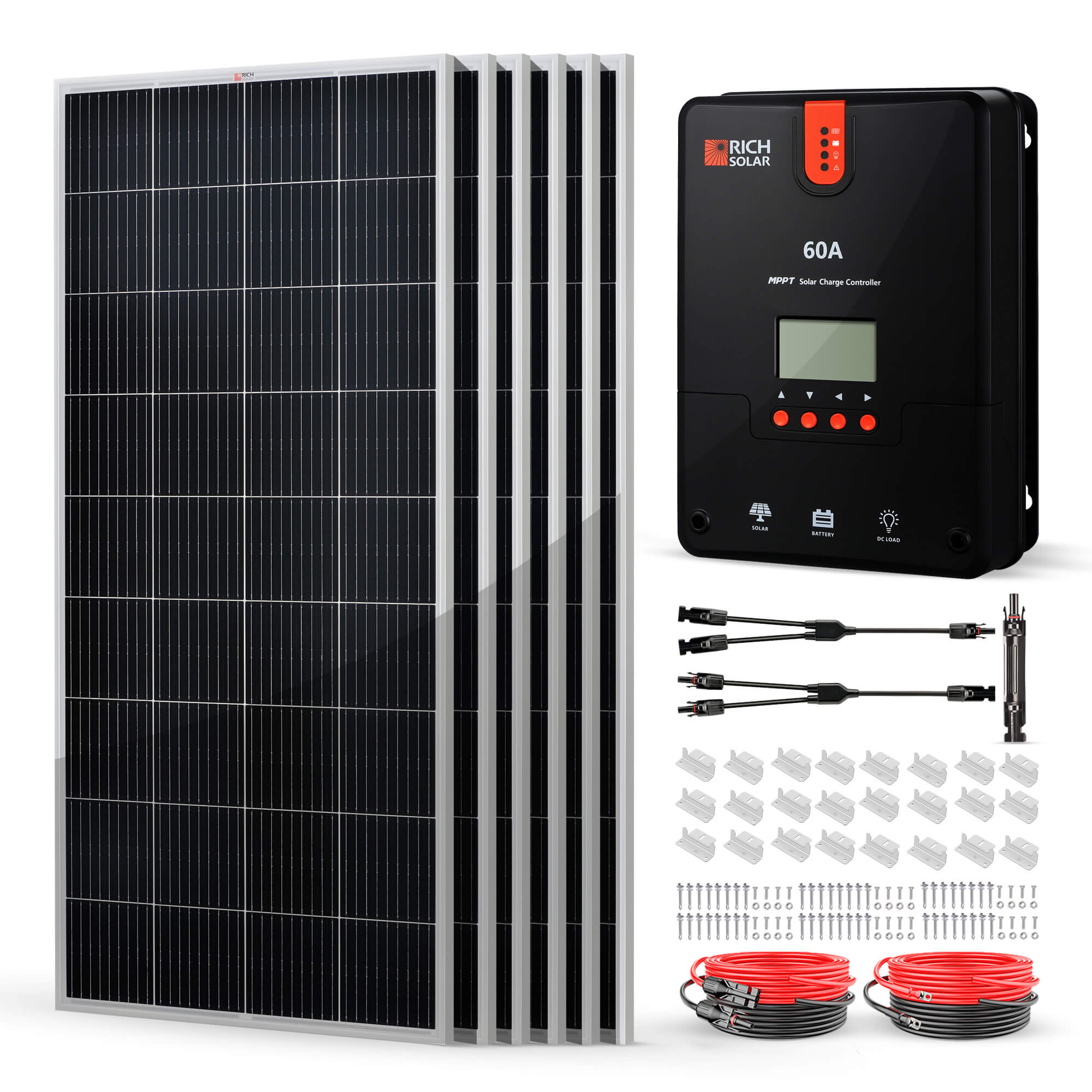 RICH SOLAR 1200 Watt Solar Kit