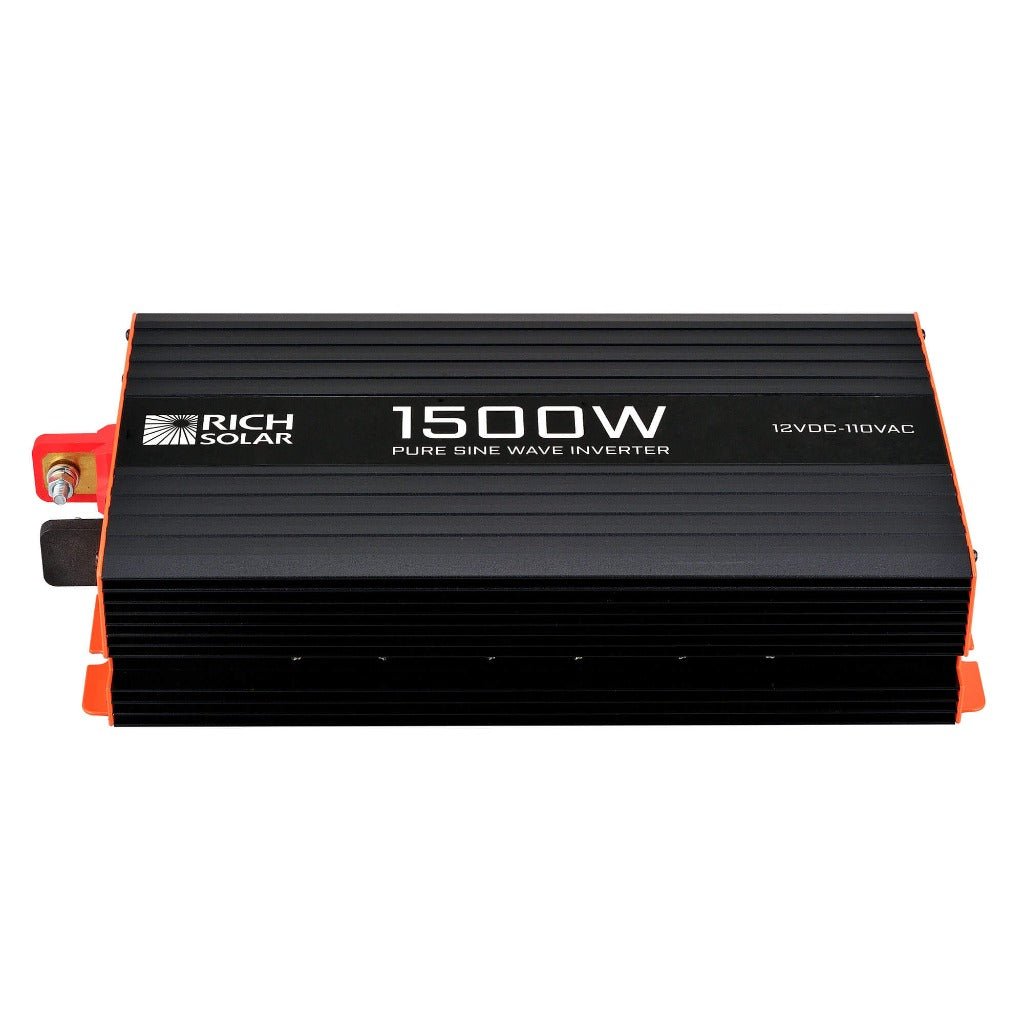 RICH SOLAR NOVA PURE 1.5K | 1500 (1.5kW) Watt 12 Volt Industrial Pure Sine Wave Inverter