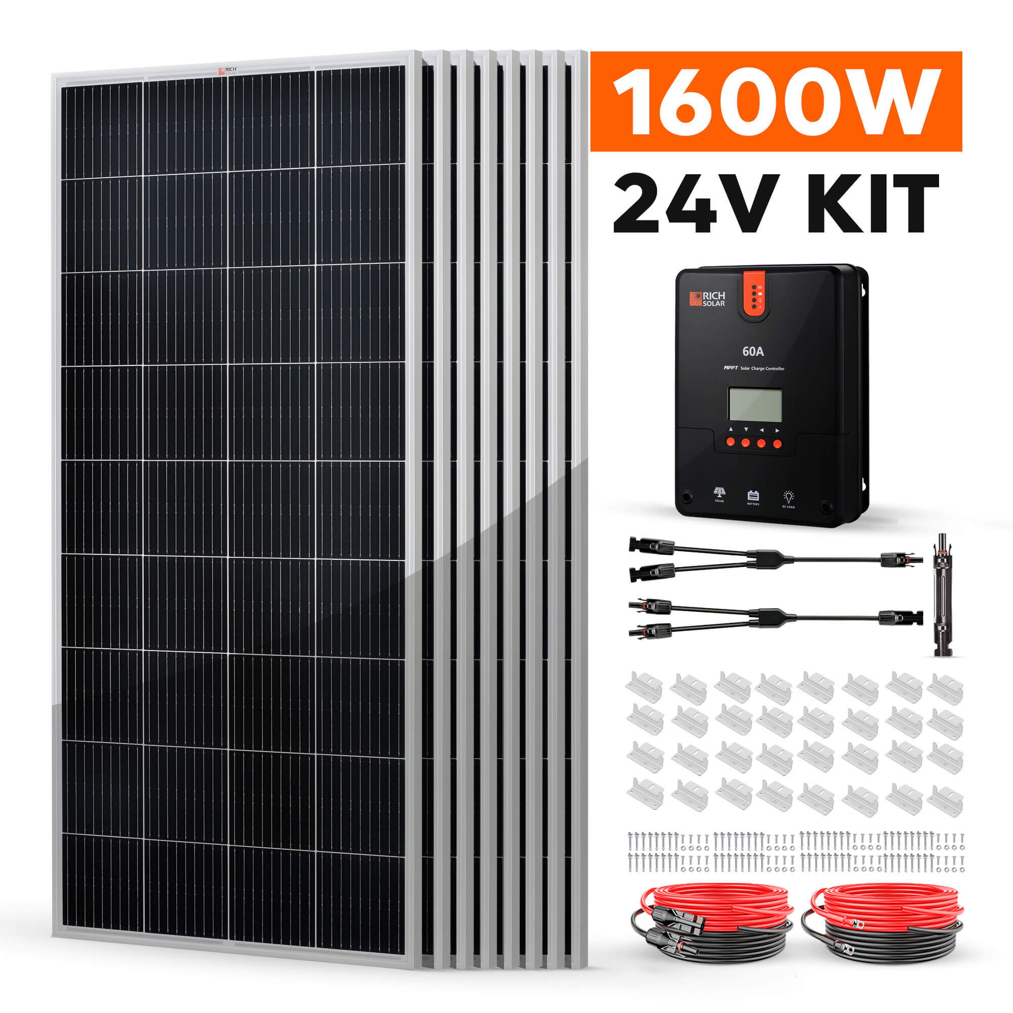 RICH SOLAR 1600 Watt Solar Kit