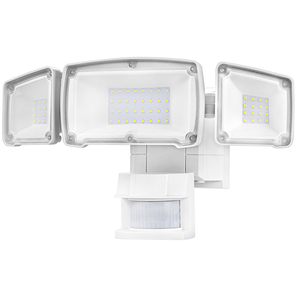 RICH SOLAR Solar Motion Security Light - Squared | 1600 Lumens Squared Solar Motion Security Light | #1 Rated Security Light