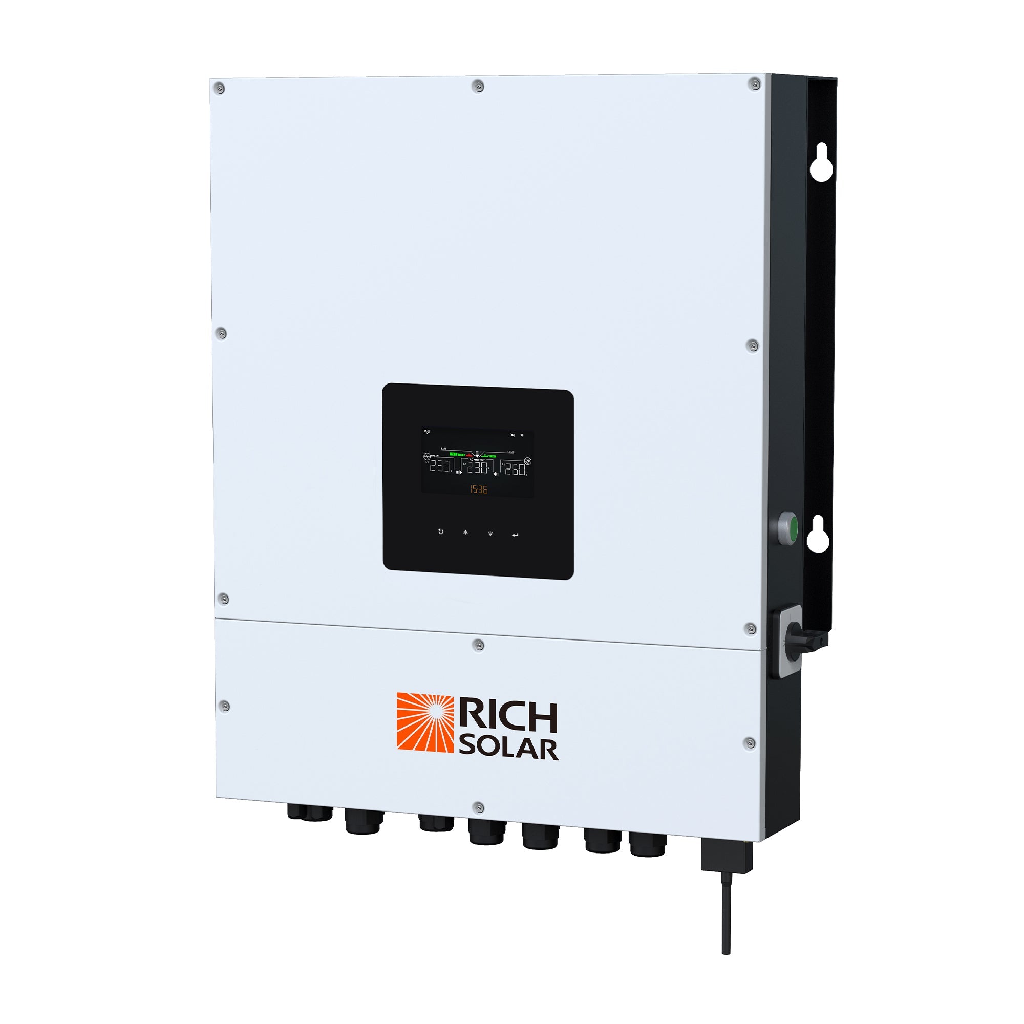 RICH SOLAR NOVA 8K | 8000 Watt (8kW) 48V Split Phase Hybrid Inverter | 8000W PV Input, 6000W Continuous Output 120/240V | UL Certified