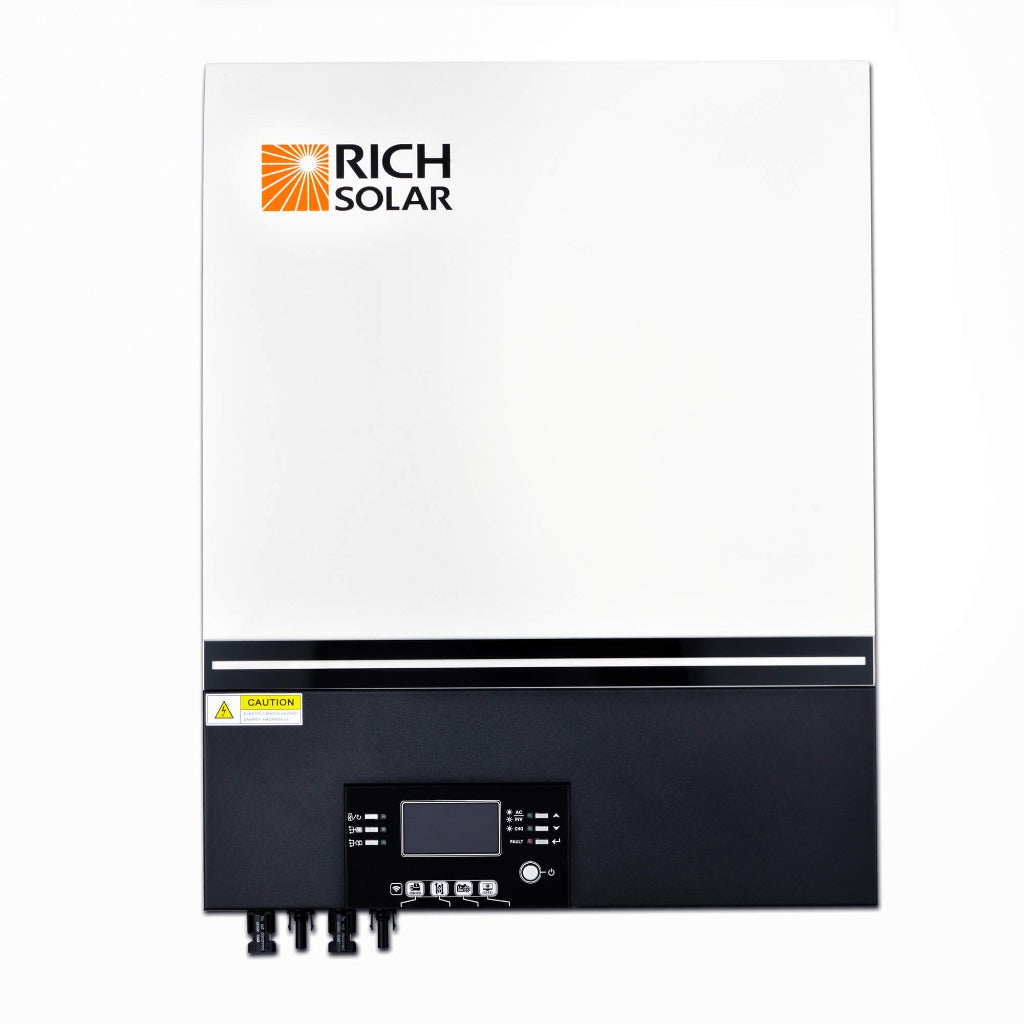 RICH SOLAR NOVA 6548 | 6500 Watt (6.5kW) 48 Volt Off-Grid Hybrid Solar Inverter | UL Certified