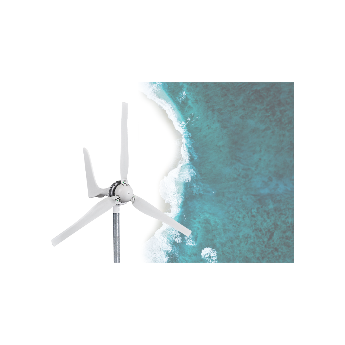 Automaxx Windmill 400W Wind Turbine Generator Kit