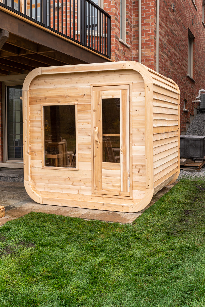 Dundalk Leisurecraft Canadian Timber Luna Sauna | 3 Persons