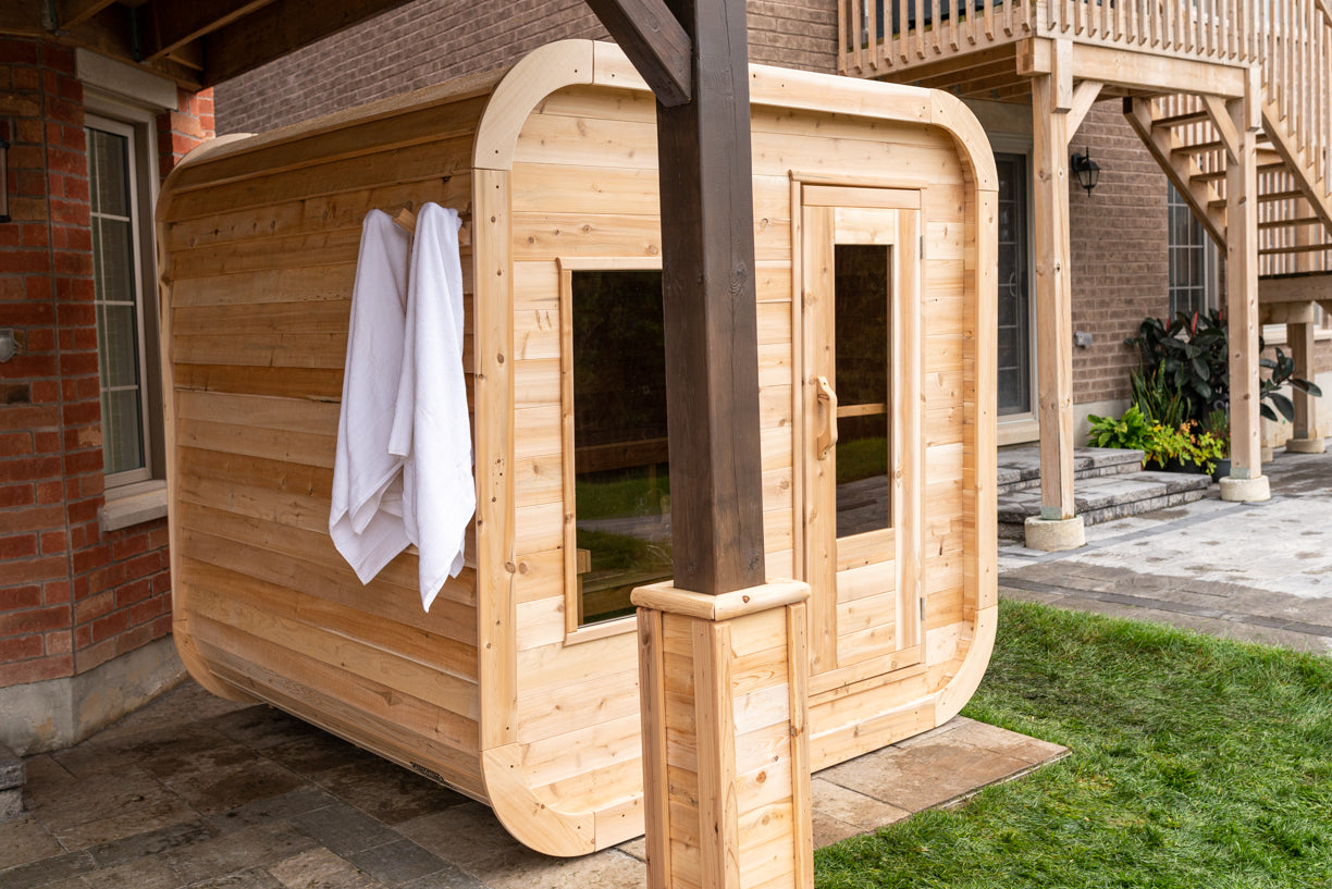 Dundalk Leisurecraft Canadian Timber Luna Sauna | 3 Persons