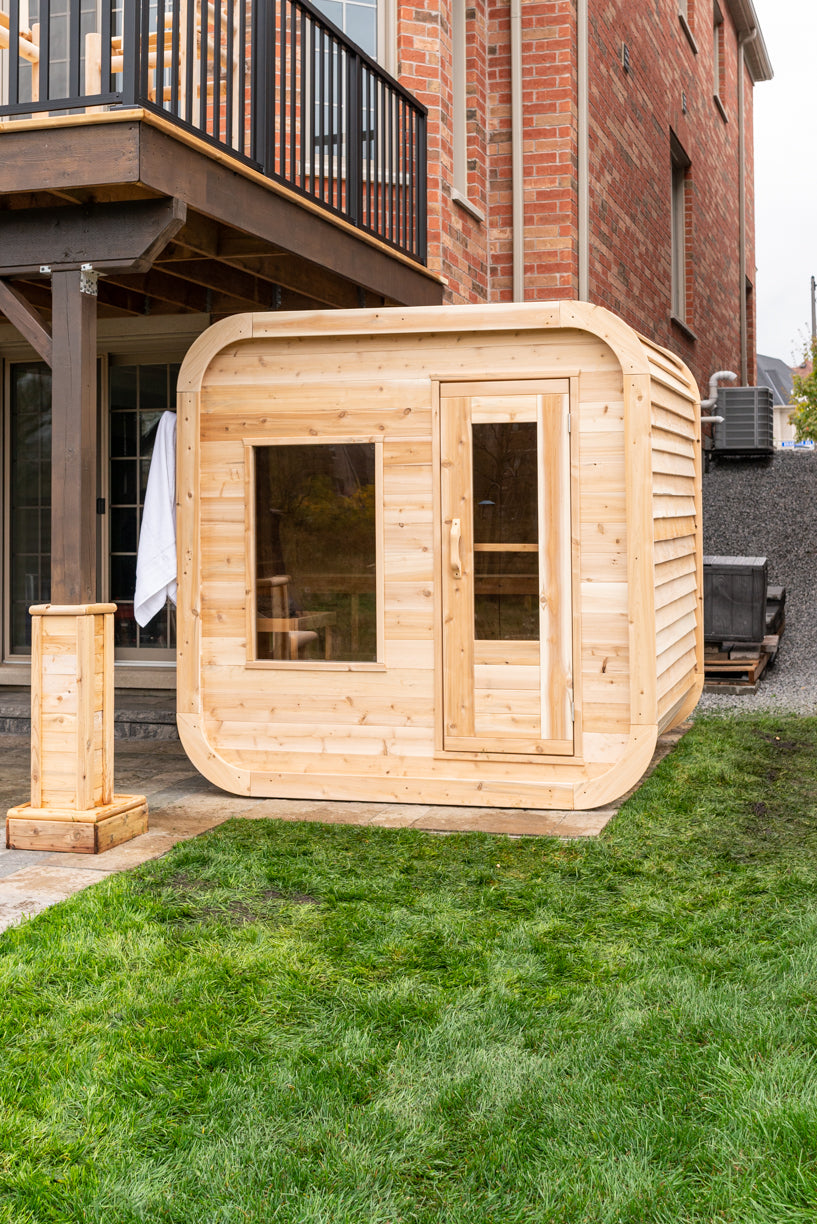 Dundalk Leisurecraft Canadian Timber Luna Sauna | 3 Persons