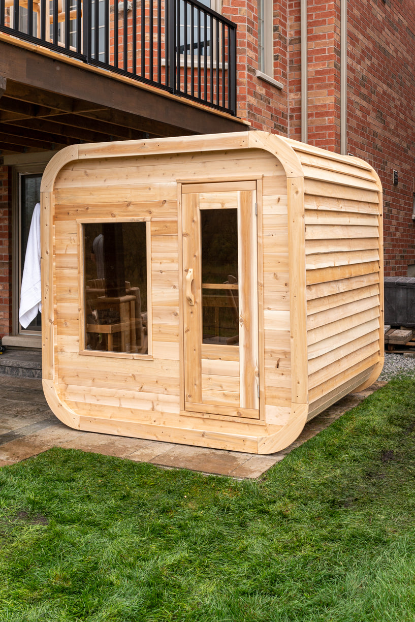 Dundalk Leisurecraft Canadian Timber Luna Sauna | 3 Persons