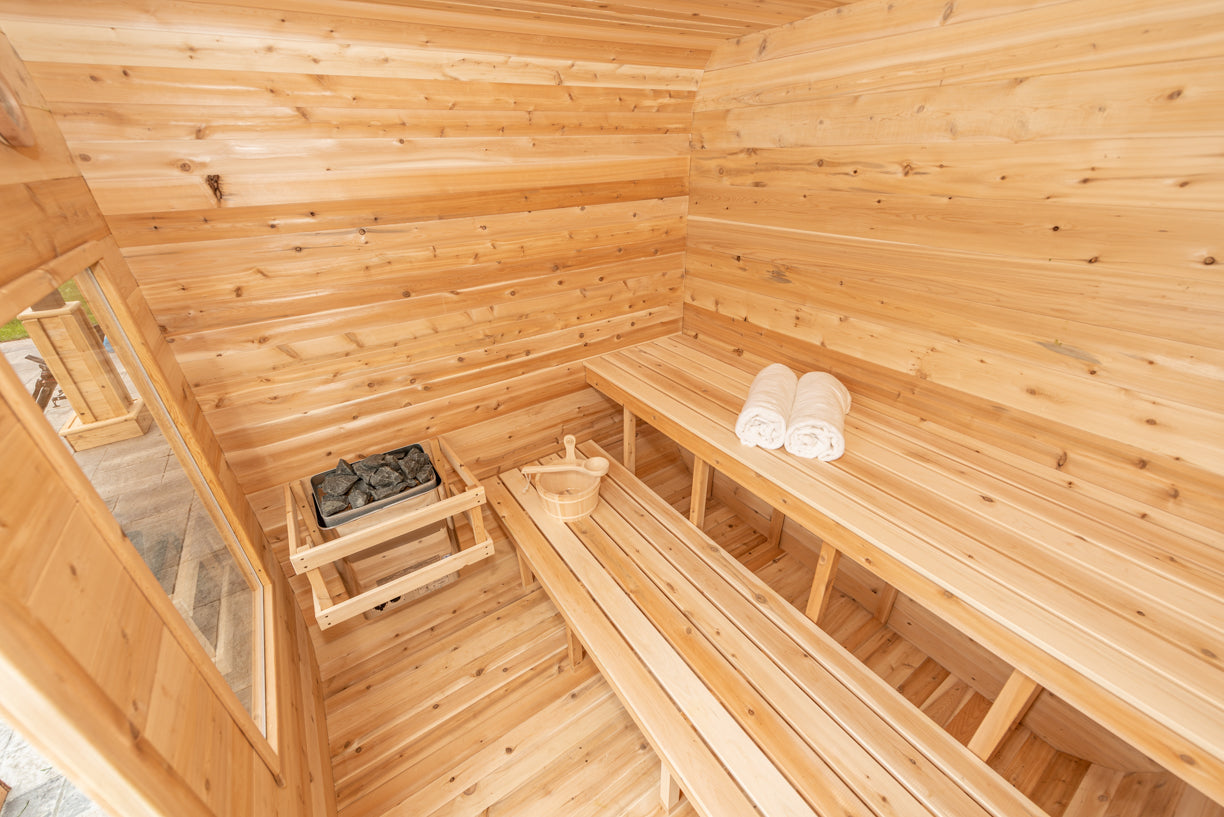 Dundalk Leisurecraft Canadian Timber Luna Sauna | 3 Persons