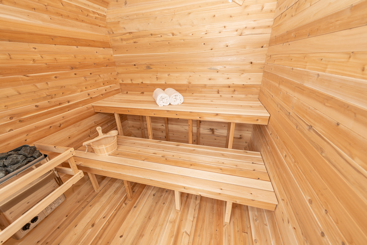 Dundalk Leisurecraft Canadian Timber Luna Sauna | 3 Persons