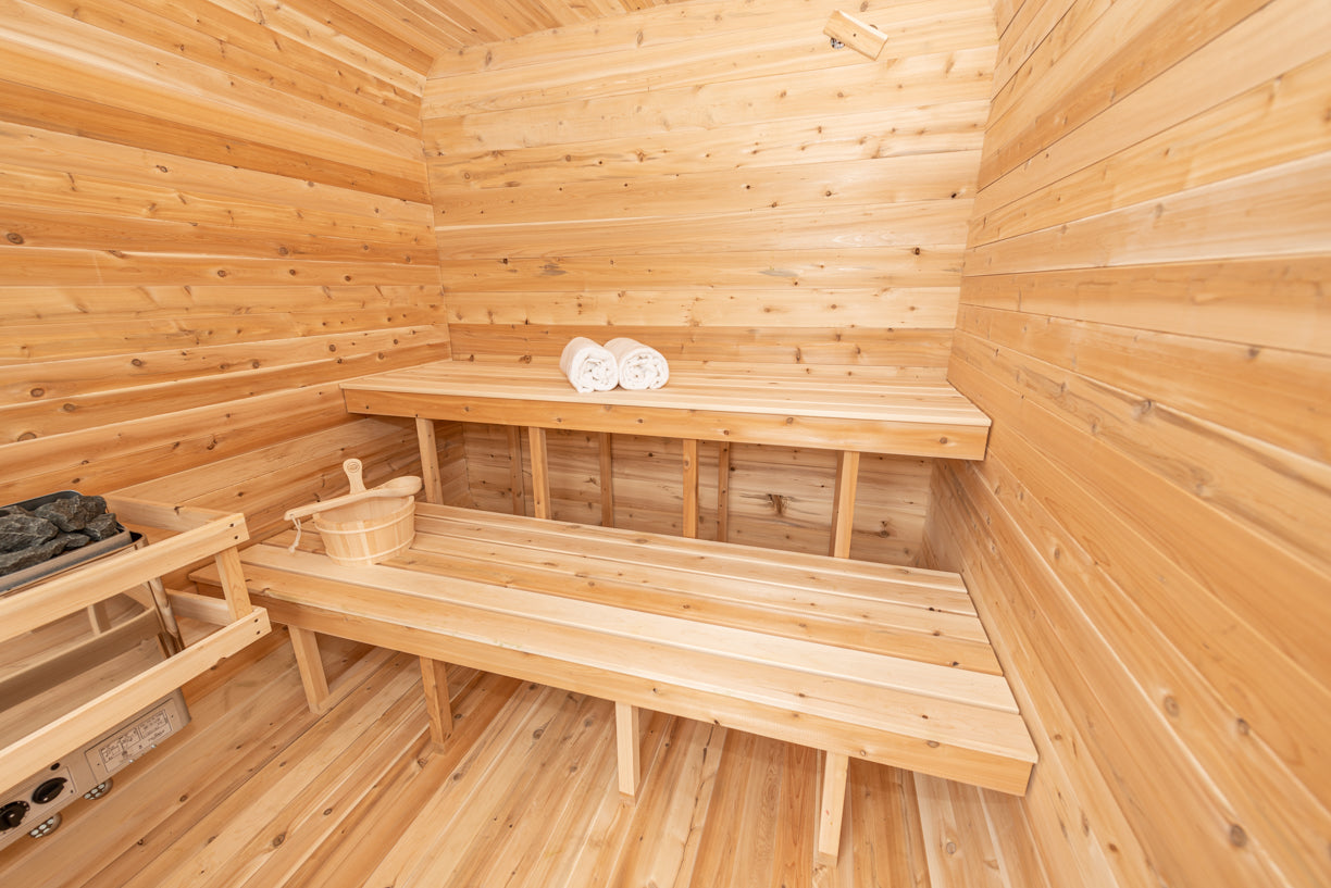 Dundalk Leisurecraft Canadian Timber Luna Sauna | 3 Persons