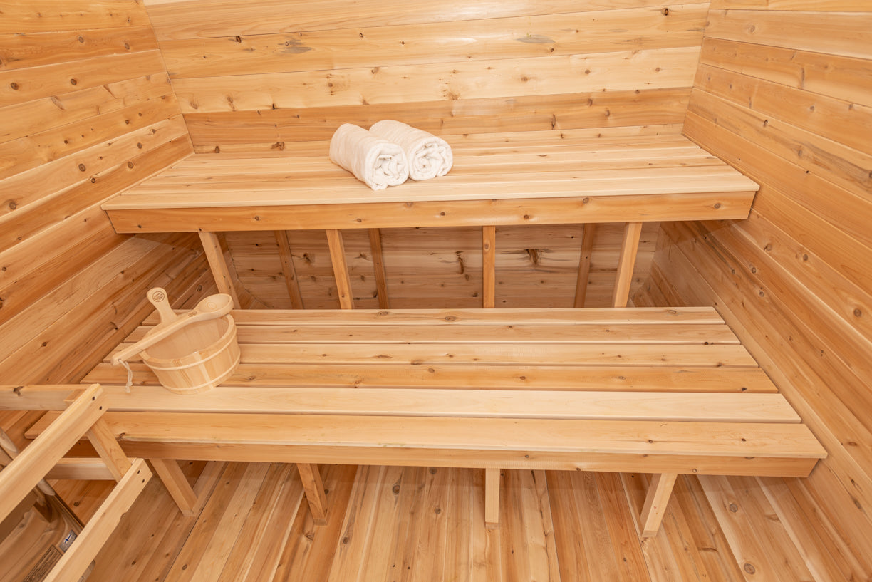 Dundalk Leisurecraft Canadian Timber Luna Sauna | 3 Persons