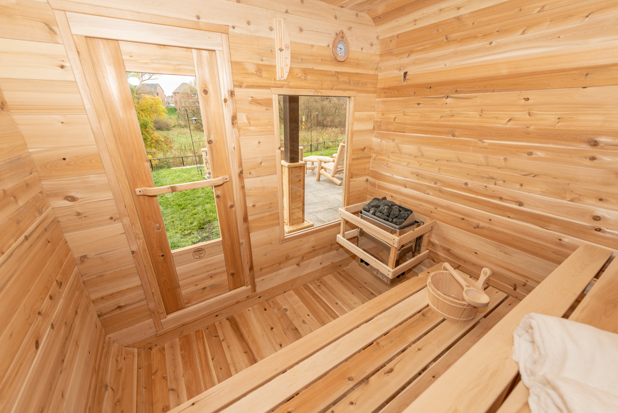 Dundalk Leisurecraft Canadian Timber Luna Sauna | 3 Persons