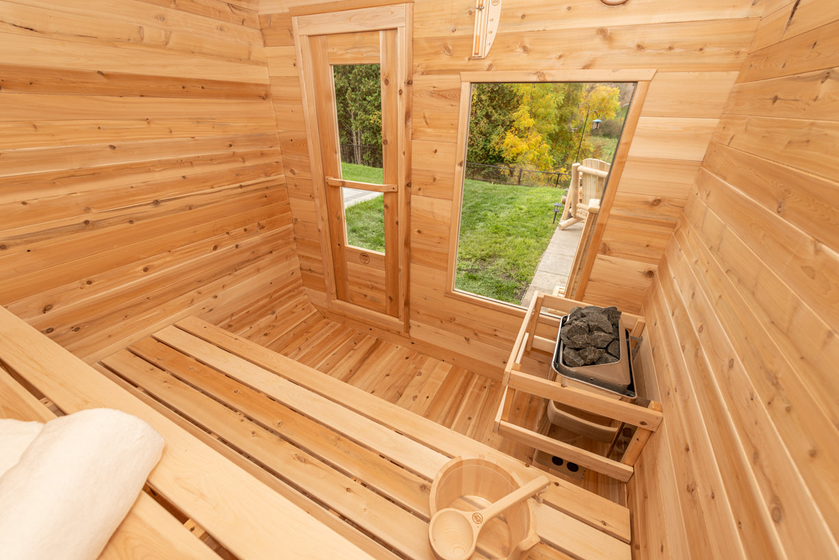 Dundalk Leisurecraft Canadian Timber Luna Sauna | 3 Persons