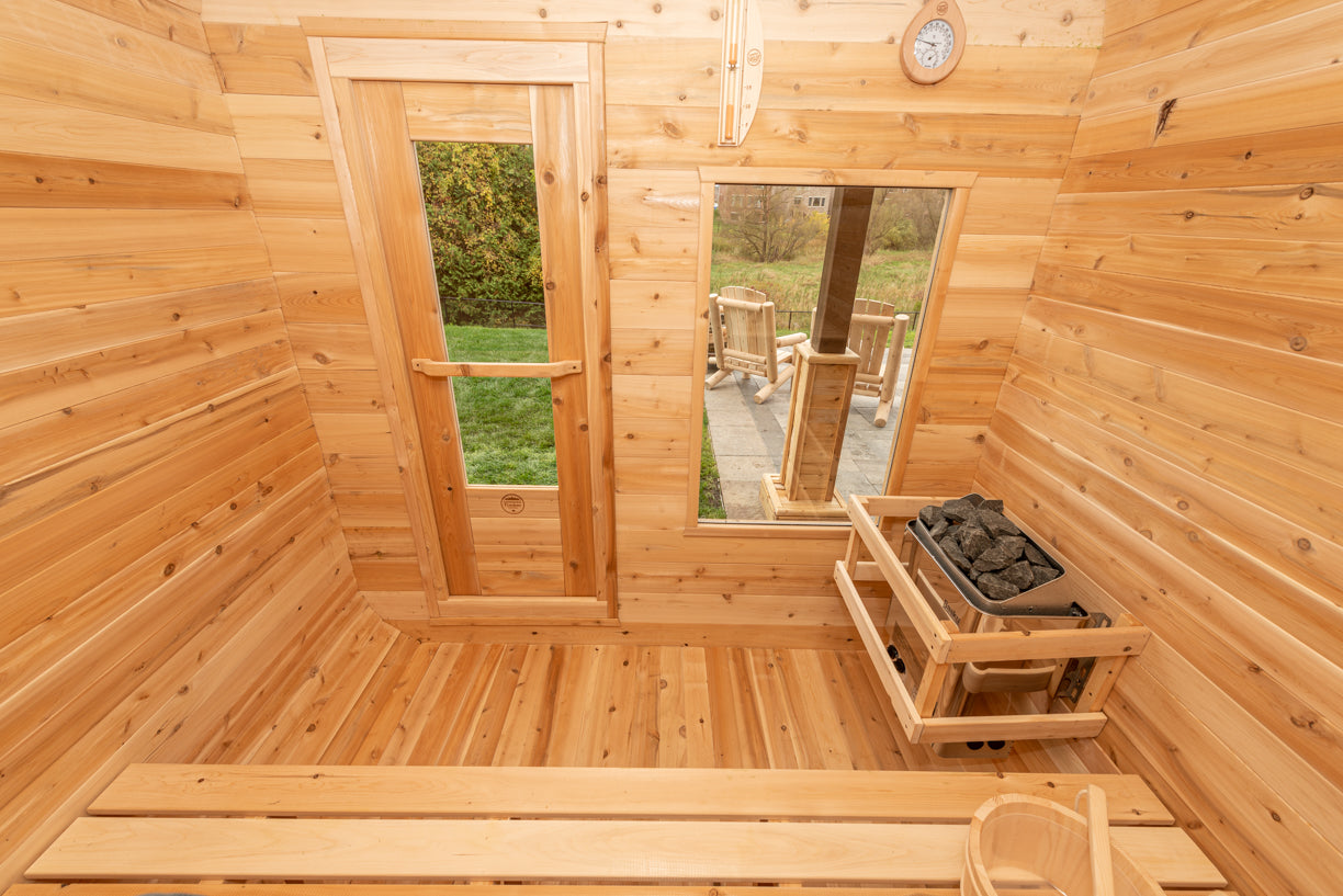 Dundalk Leisurecraft Canadian Timber Luna Sauna | 3 Persons