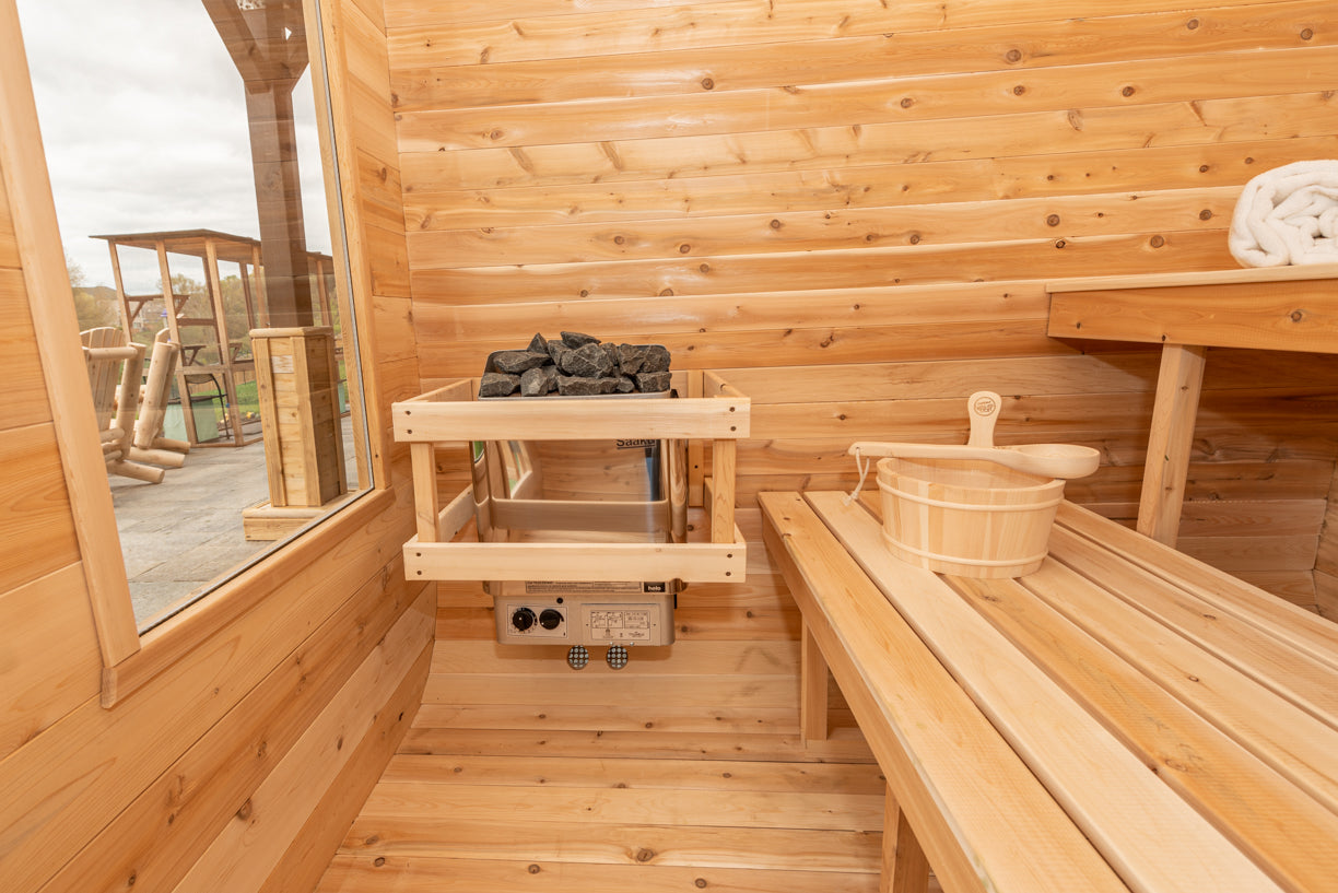 Dundalk Leisurecraft Canadian Timber Luna Sauna | 3 Persons