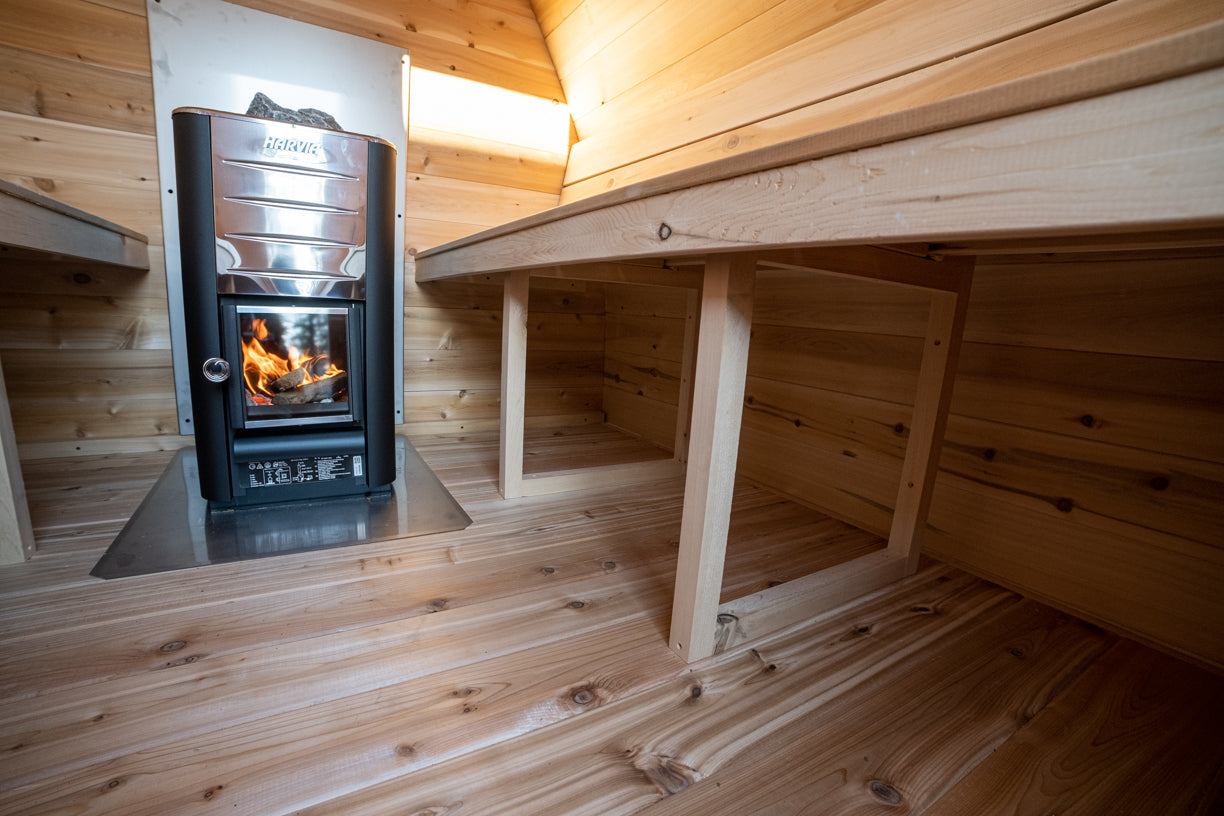 Dundalk Leisurecraft Canadian Timber MiniPOD Sauna | 4 Persons