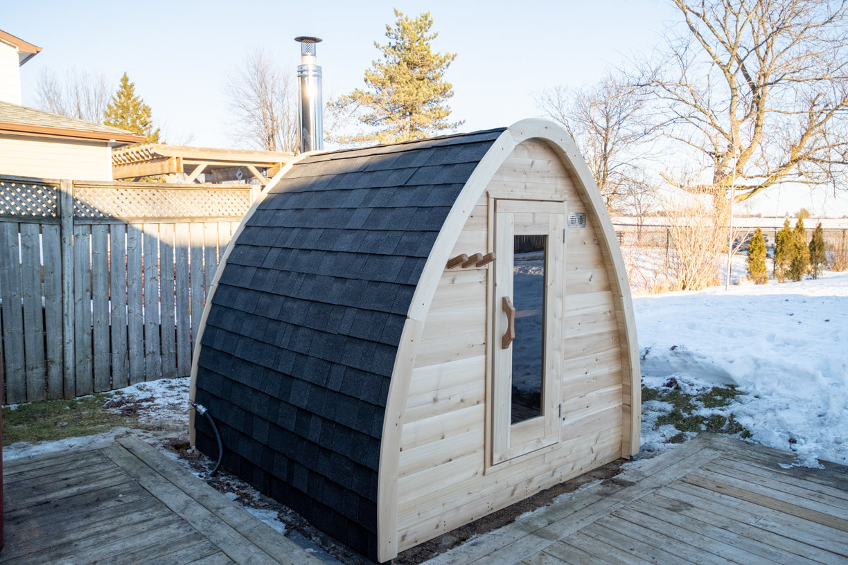 Dundalk Leisurecraft Canadian Timber MiniPOD Sauna | 4 Persons