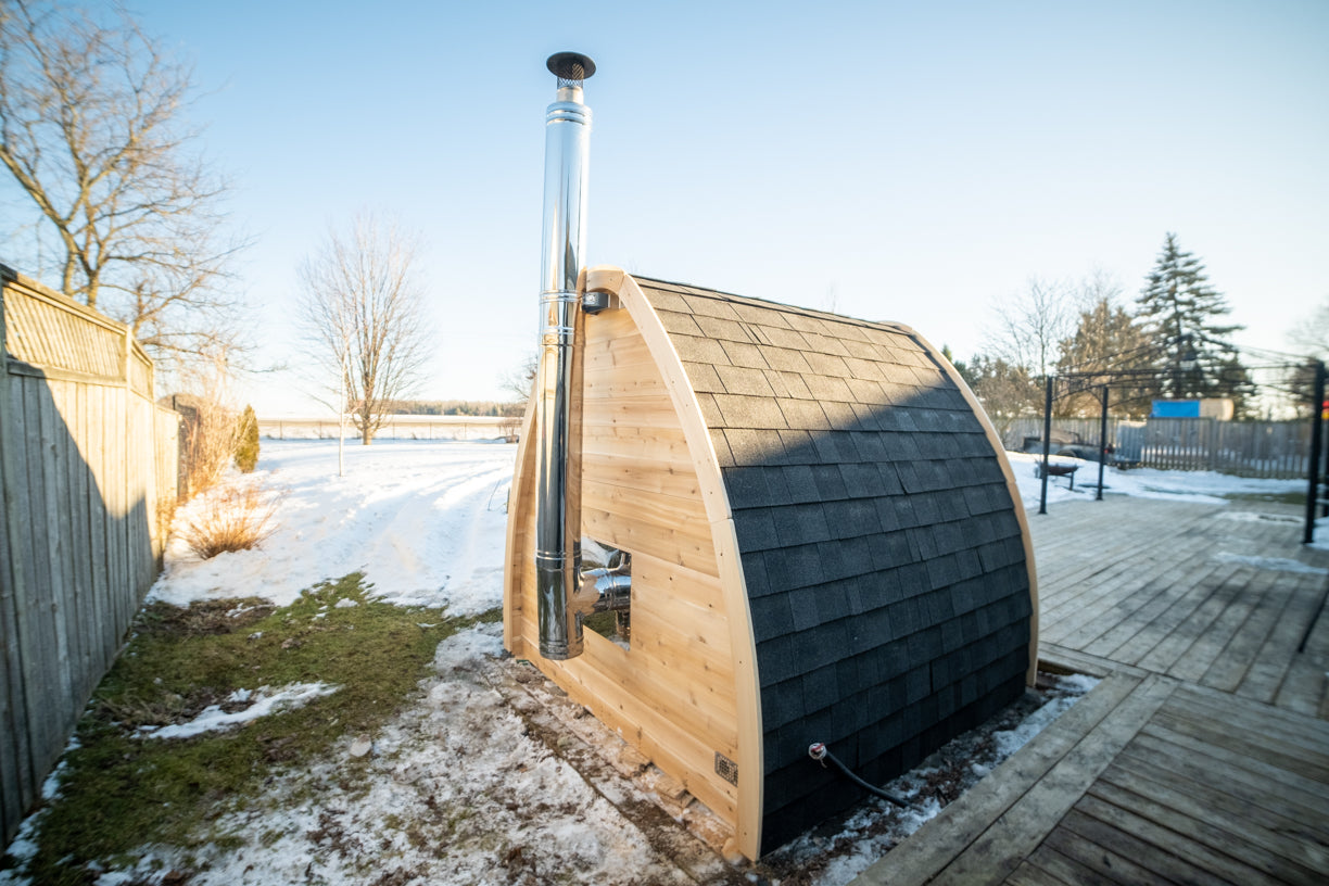 Dundalk Leisurecraft Canadian Timber MiniPOD Sauna | 4 Persons