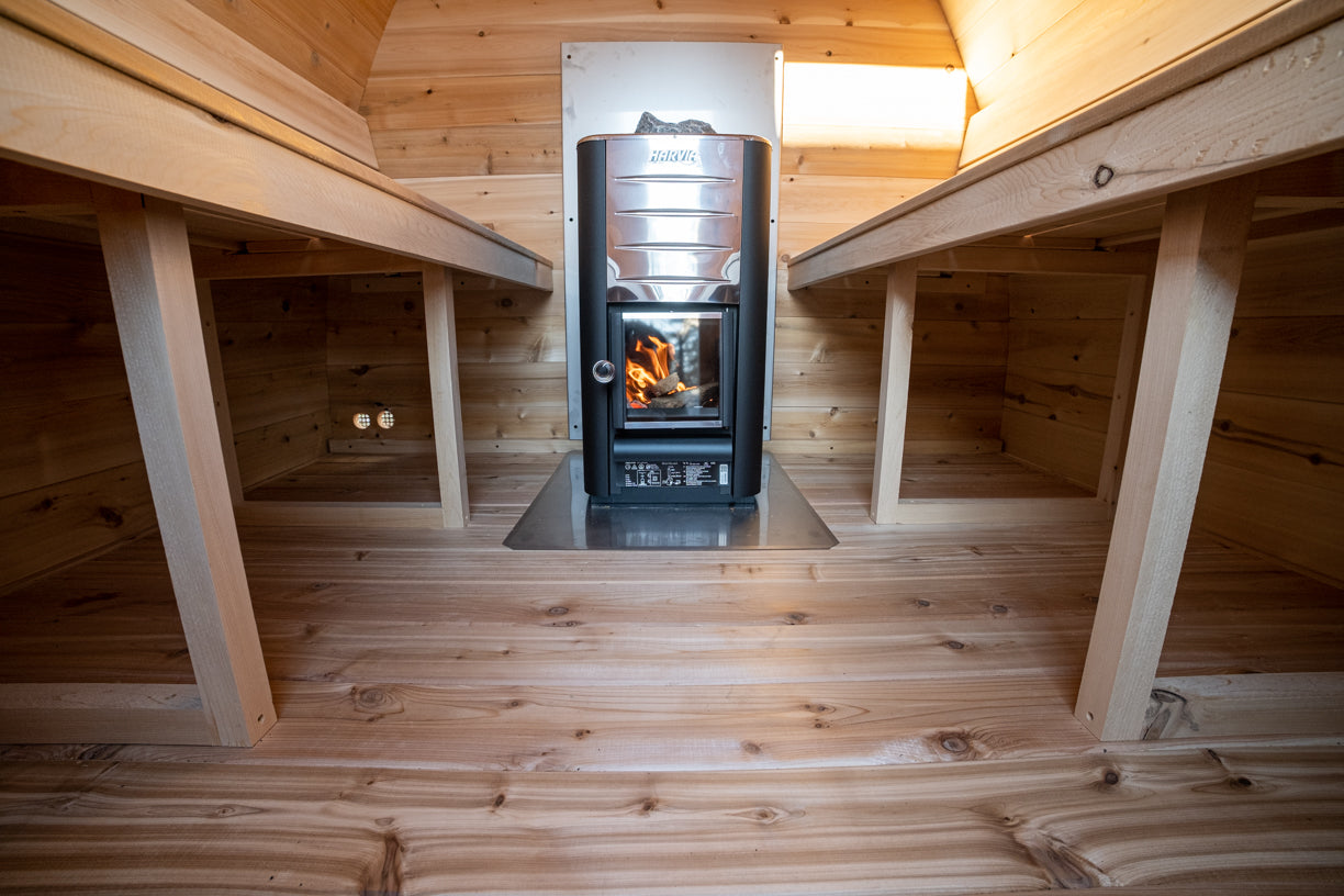 Dundalk Leisurecraft Canadian Timber MiniPOD Sauna | 4 Persons