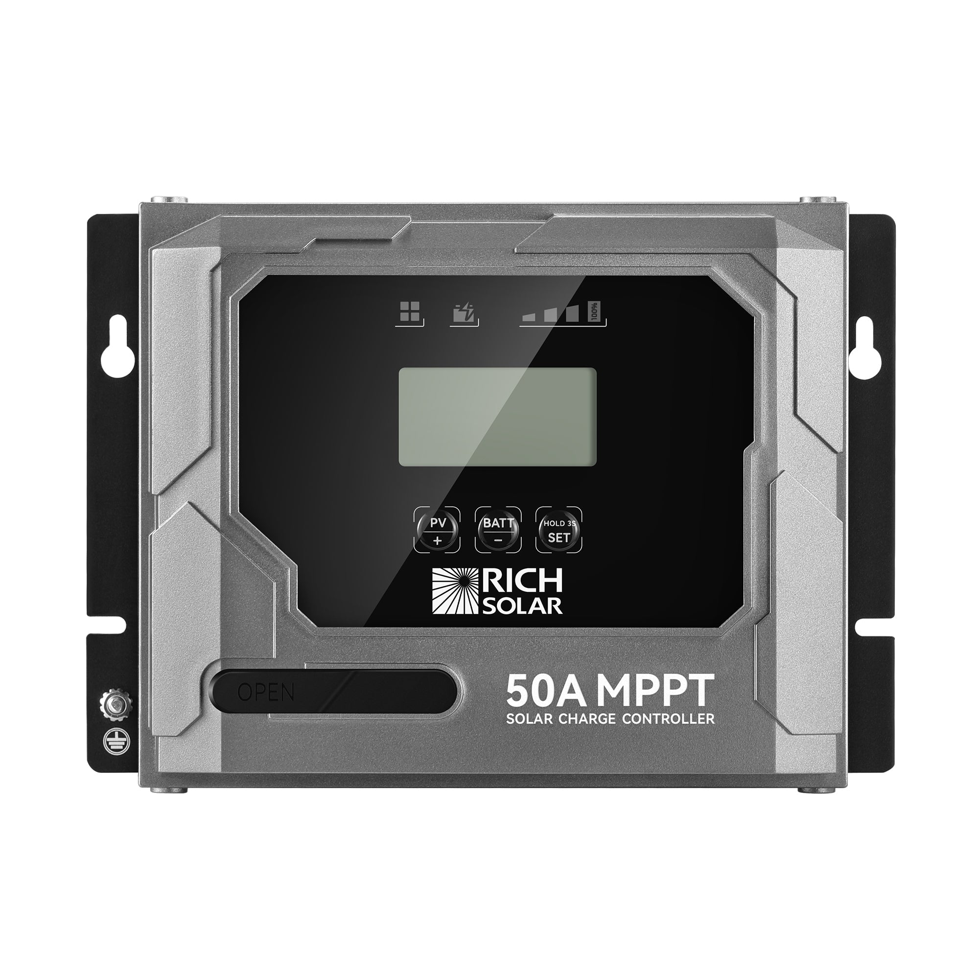 RICH SOLAR BRAVO 50 | 50 Amp MPPT Solar Charge Controller | Premier 50A 12V/24V MPPT Solar Controller | Awarded #1 Solar Controller 2024