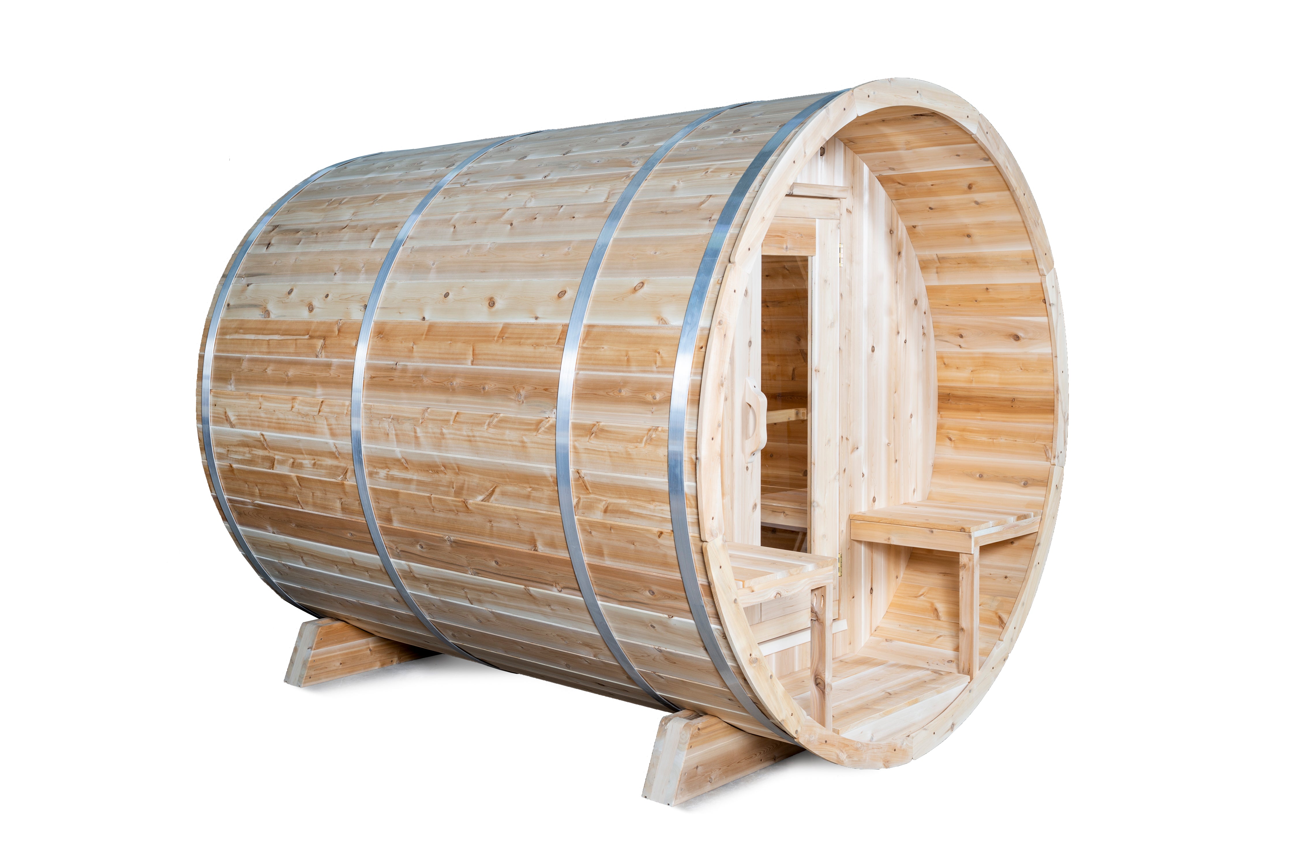 Dundalk Leisurecraft Canadian Timber Serenity Barrel Sauna | 4 Persons