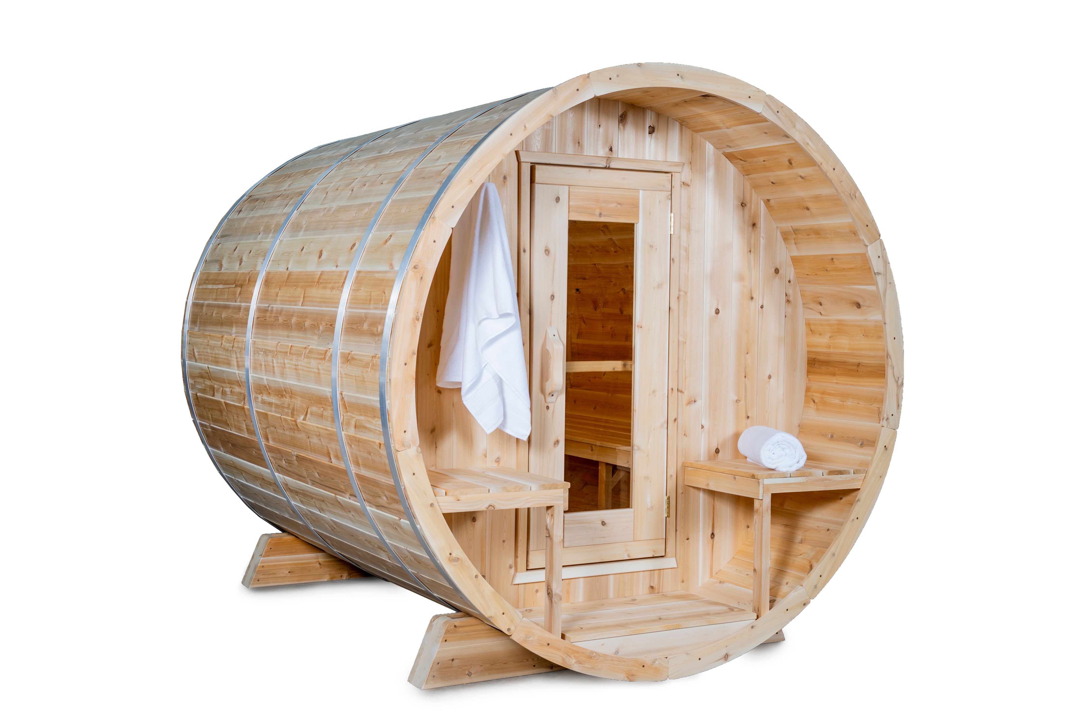 Dundalk Leisurecraft Canadian Timber Serenity Barrel Sauna | 4 Persons