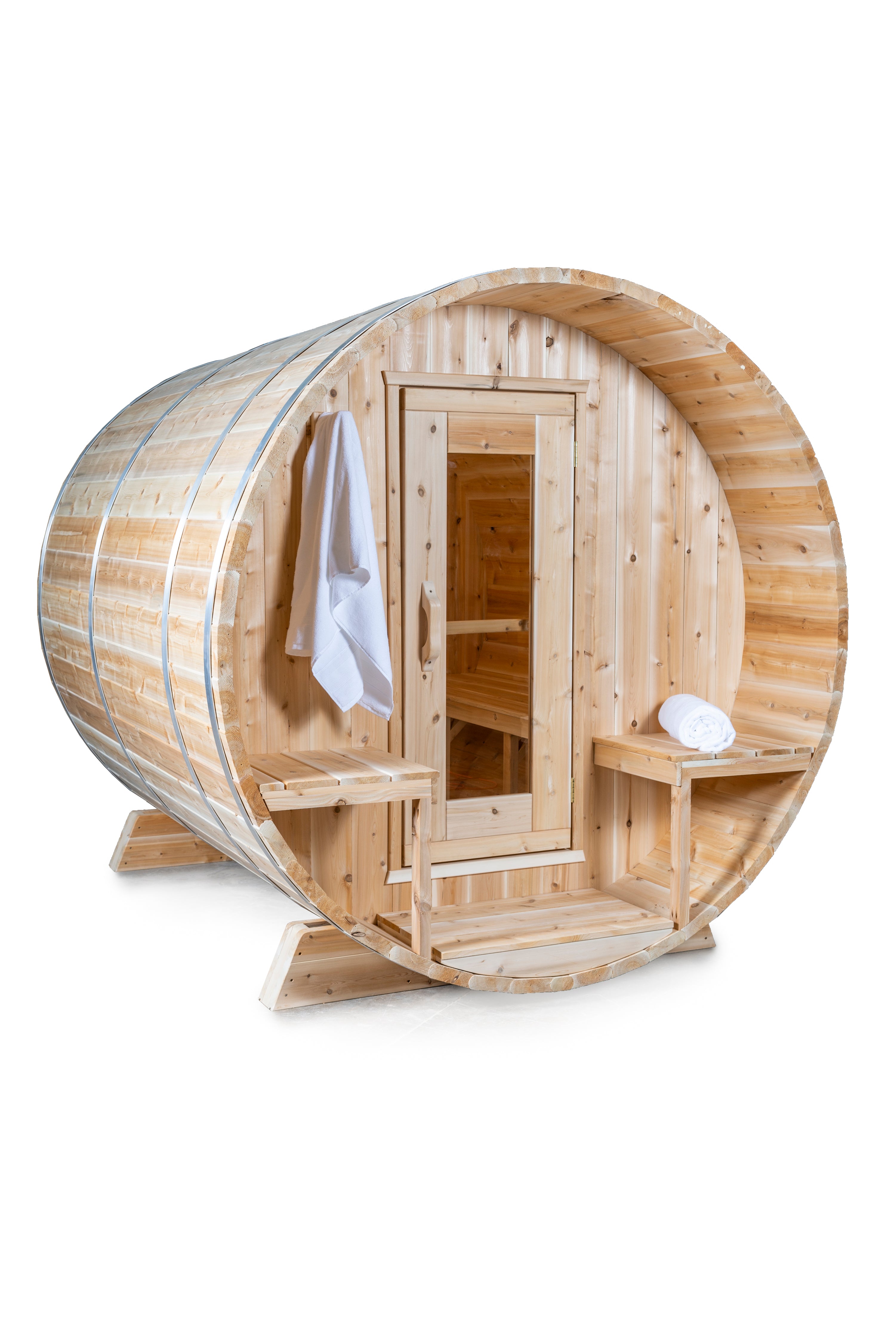 Dundalk Leisurecraft Canadian Timber Serenity Barrel Sauna | 4 Persons