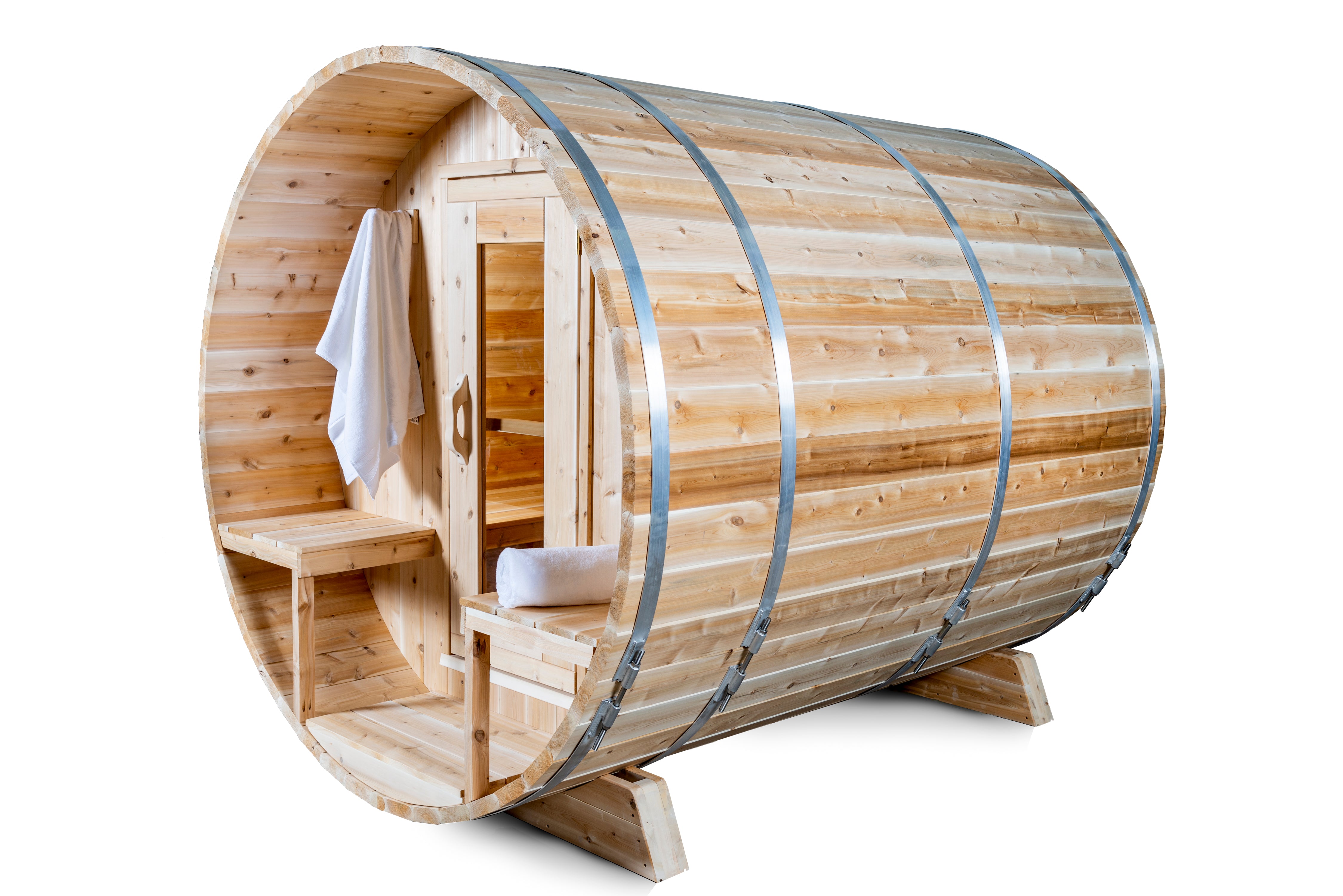 Dundalk Leisurecraft Canadian Timber Serenity Barrel Sauna | 4 Persons