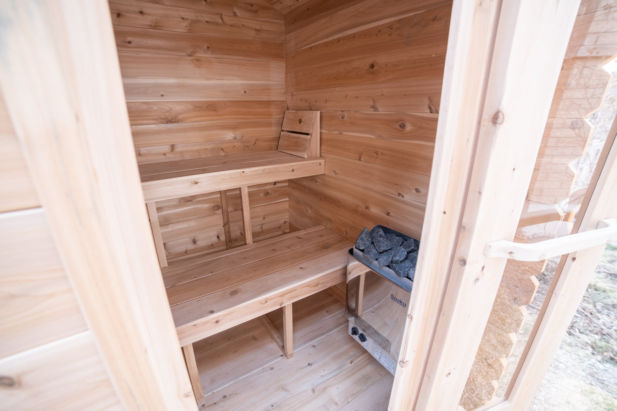 Dundalk Leisurecraft Canadian Timber Granby Cabin Sauna | 3 Persons