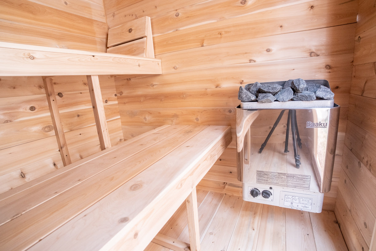 Dundalk Leisurecraft Canadian Timber Granby Cabin Sauna | 3 Persons