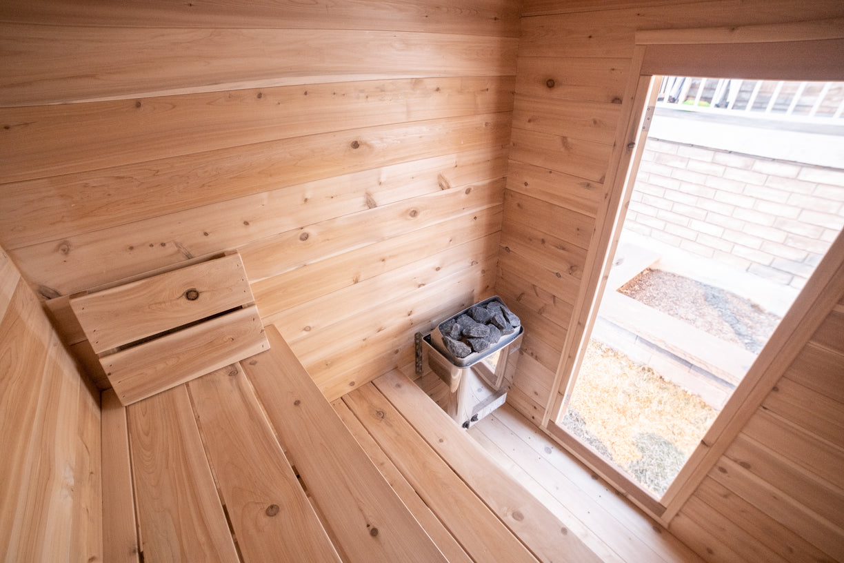 Dundalk Leisurecraft Canadian Timber Granby Cabin Sauna | 3 Persons