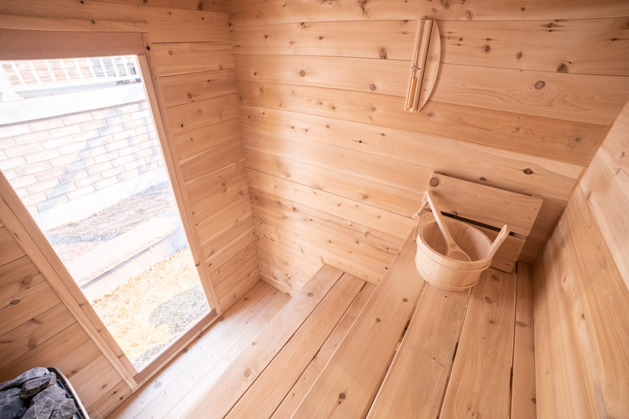 Dundalk Leisurecraft Canadian Timber Granby Cabin Sauna | 3 Persons