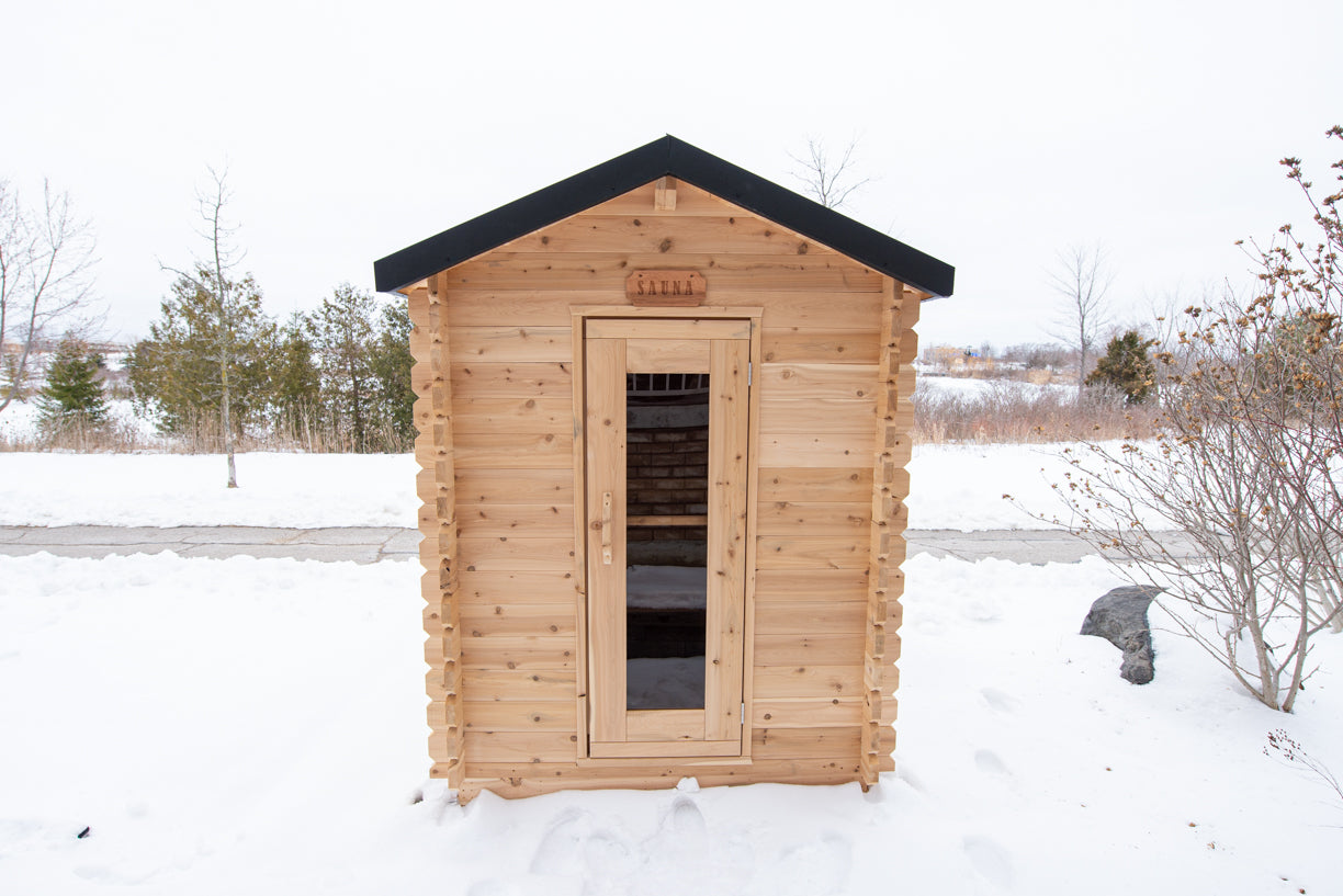 Dundalk Leisurecraft Canadian Timber Granby Cabin Sauna | 3 Persons