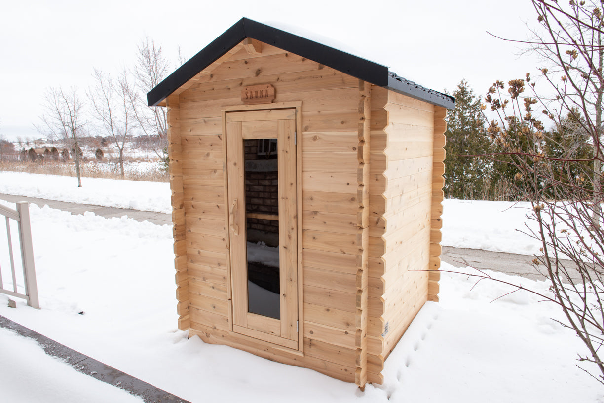 Dundalk Leisurecraft Canadian Timber Granby Cabin Sauna | 3 Persons