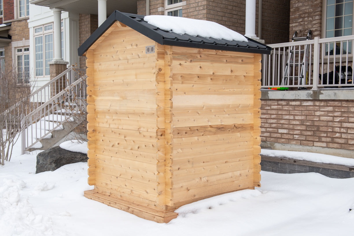 Dundalk Leisurecraft Canadian Timber Granby Cabin Sauna | 3 Persons