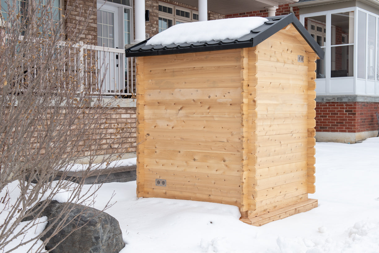 Dundalk Leisurecraft Canadian Timber Granby Cabin Sauna | 3 Persons