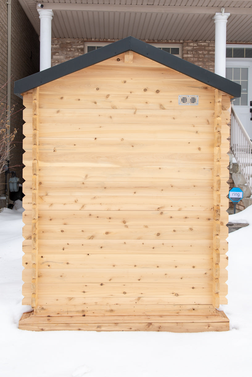 Dundalk Leisurecraft Canadian Timber Granby Cabin Sauna | 3 Persons