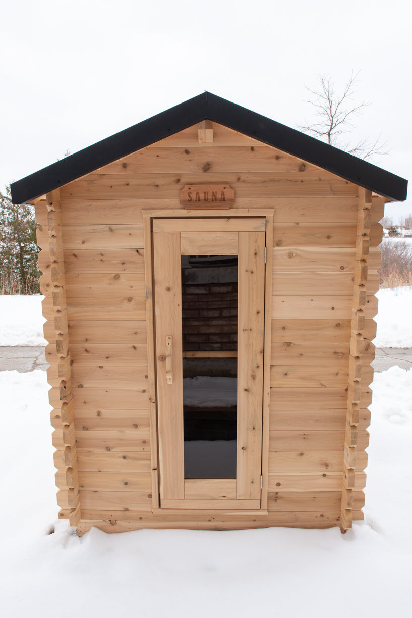 Dundalk Leisurecraft Canadian Timber Granby Cabin Sauna | 3 Persons