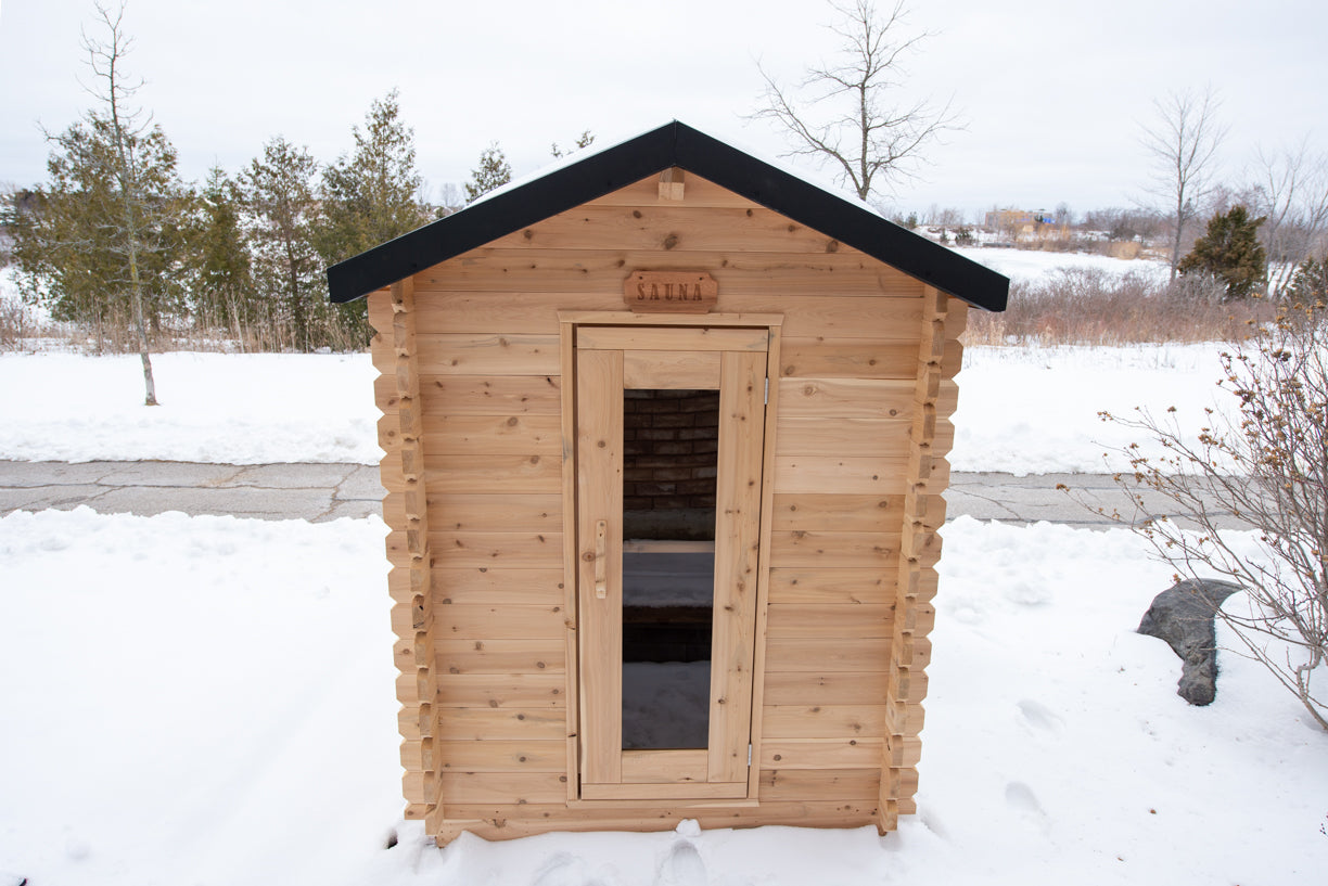 Dundalk Leisurecraft Canadian Timber Granby Cabin Sauna | 3 Persons