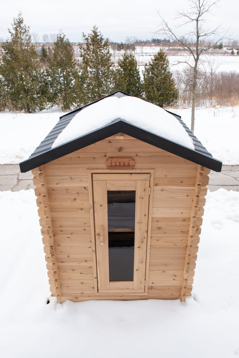 Dundalk Leisurecraft Canadian Timber Granby Cabin Sauna | 3 Persons