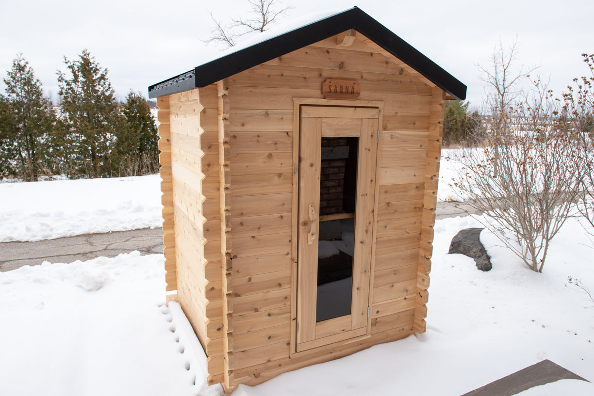 Dundalk Leisurecraft Canadian Timber Granby Cabin Sauna | 3 Persons