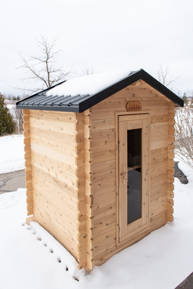 Dundalk Leisurecraft Canadian Timber Granby Cabin Sauna | 3 Persons