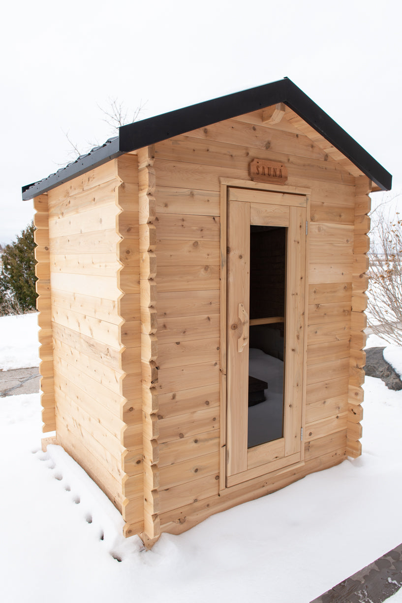 Dundalk Leisurecraft Canadian Timber Granby Cabin Sauna | 3 Persons