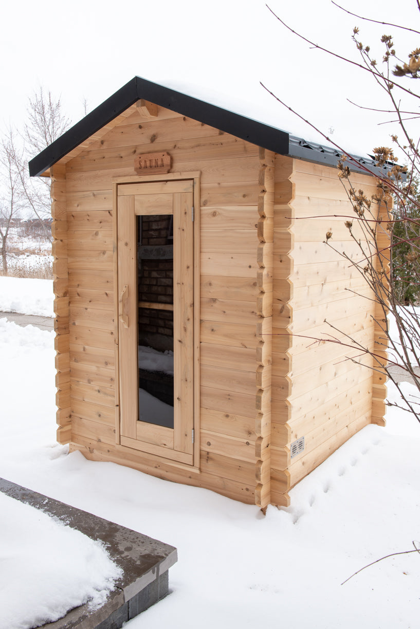 Dundalk Leisurecraft Canadian Timber Granby Cabin Sauna | 3 Persons