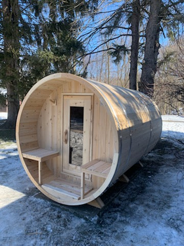 Dundalk Leisurecraft Canadian Timber Serenity Barrel Sauna | 4 Persons