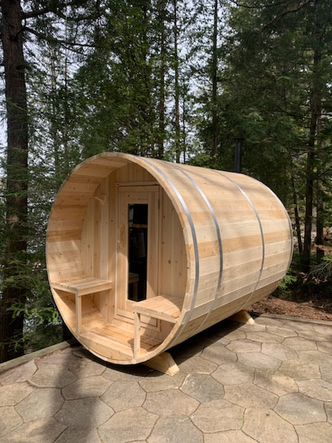 Dundalk Leisurecraft Canadian Timber Serenity Barrel Sauna | 4 Persons