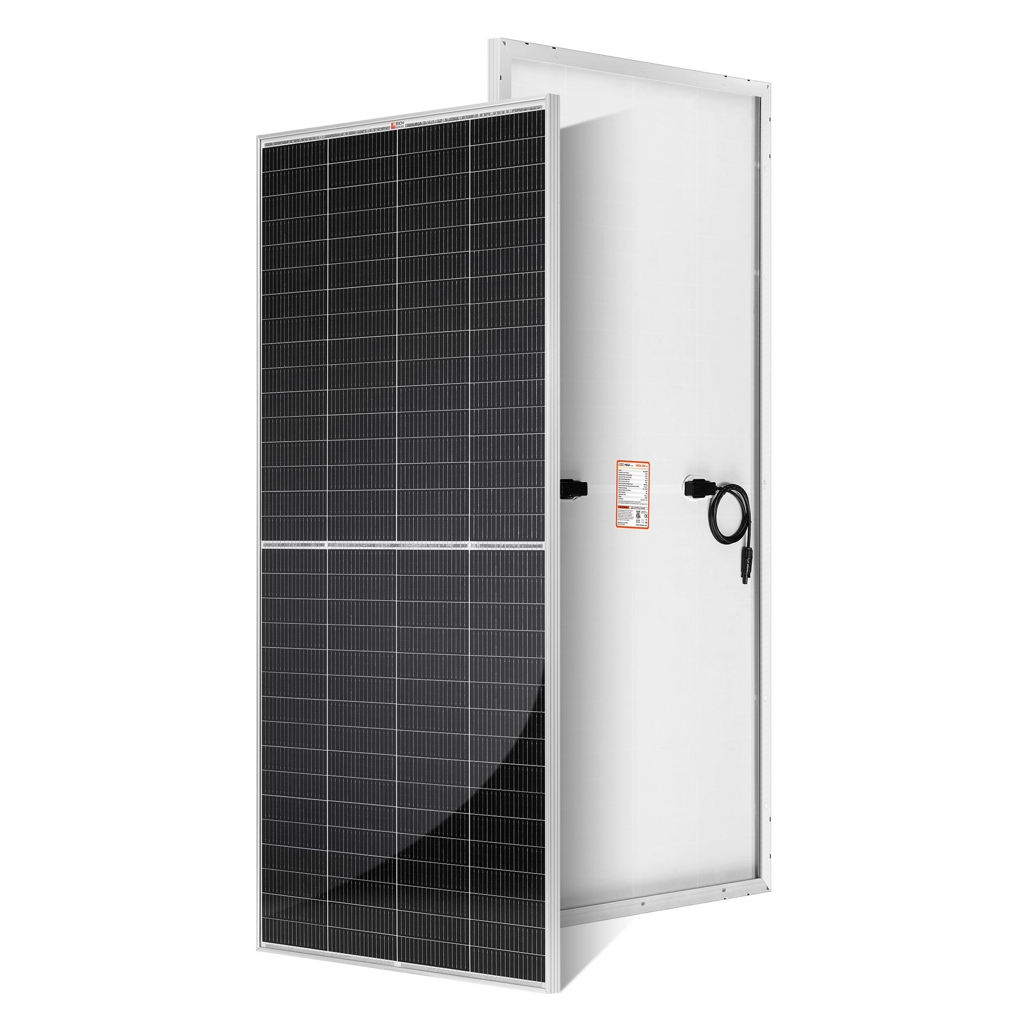 RICH SOLAR MEGA 250 PRO | 250 Watt 24 Volt Solar Panel | 25-Year Output Warranty | UL Certified