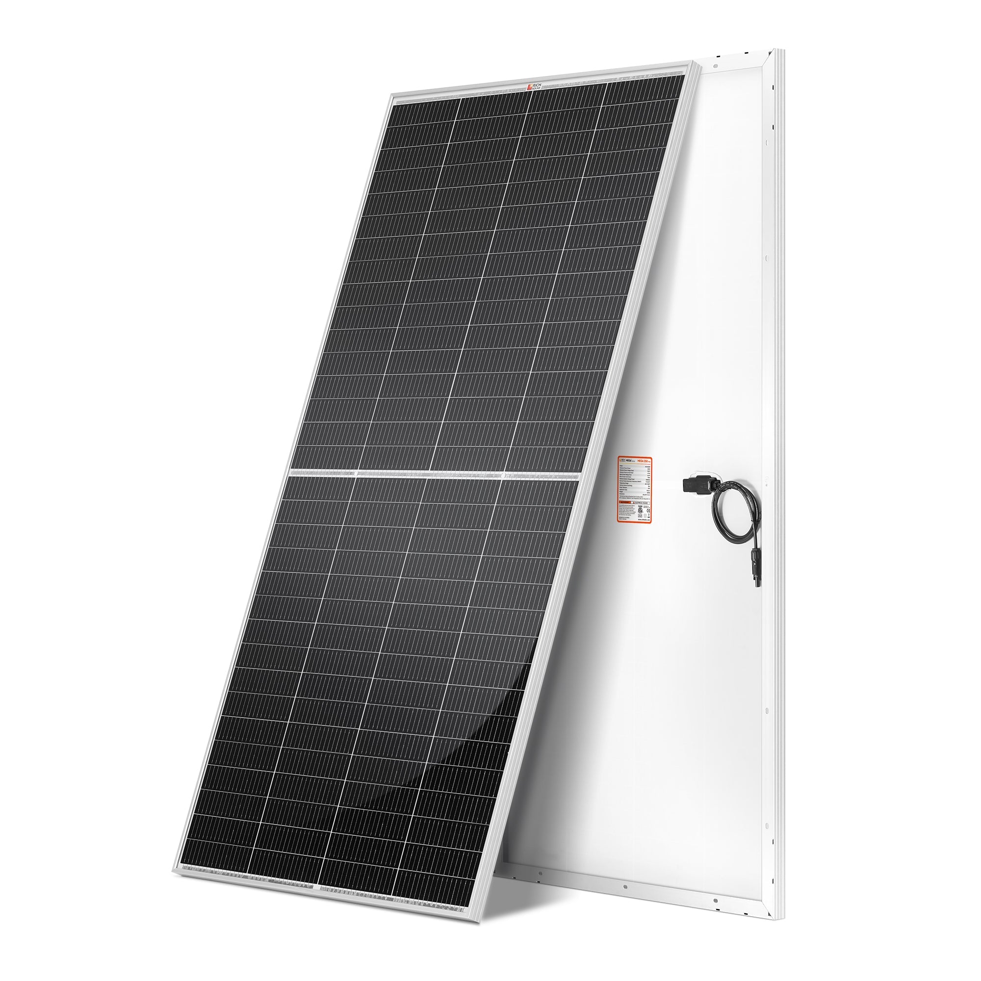 RICH SOLAR MEGA 250 PRO | 250 Watt 24 Volt Solar Panel | 25-Year Output Warranty | UL Certified